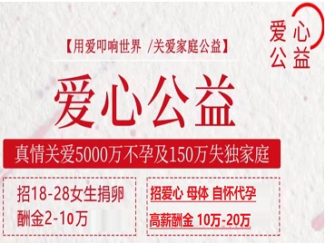 禹王台捐卵助孕生子 爱心志愿者招募